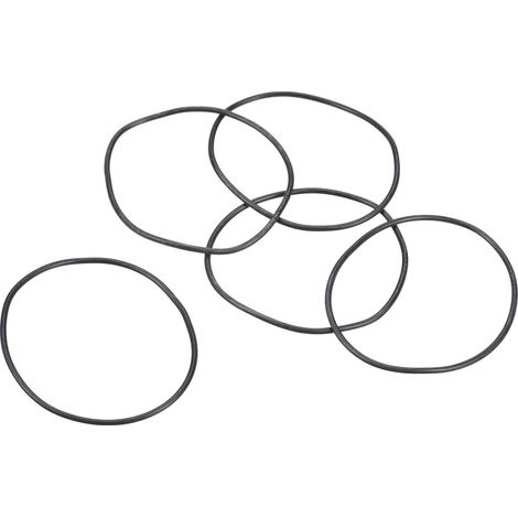 Joint Torique Nitrile Caoutchouc 49mm OD 46mm ID 1.5mm Largeur, 5 Pcs Métrique Scellage Joint pour Robinet Plomberie Automobile Réparation, Noire (1/5)