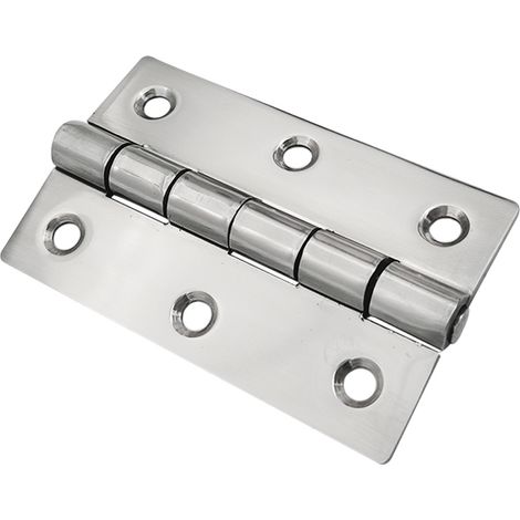 304 Stainless Steel Hinges 75472mm, Casement Hinges, Marine and Yacht Hardware Accessories - 75472mm - (1/4)