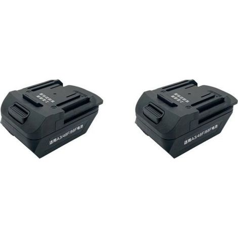 Adaptateur de Batterie - Pour Batterie Li-Ion 18 V - Compatible avec Modèles BL1815 à BL1890B - Pour Outils Électroportatifs Lithium A3 48F 88F - 2 Pièces (1/5)