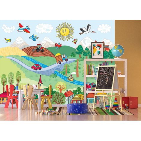 Poster Thème la ferme- 375 x 270 cm (1/5)