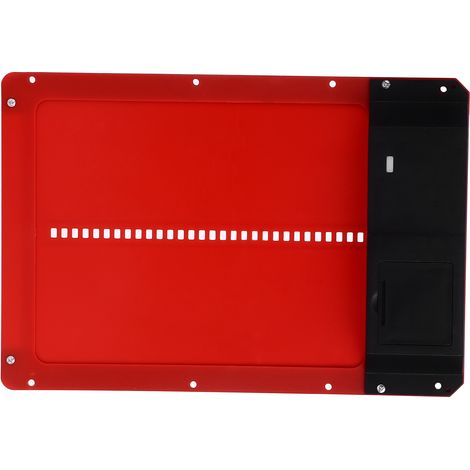 Automatischer Hühnerstall mit Lichtsensor, batterielose Hühnerklappe, rot, markenlos (1/5)