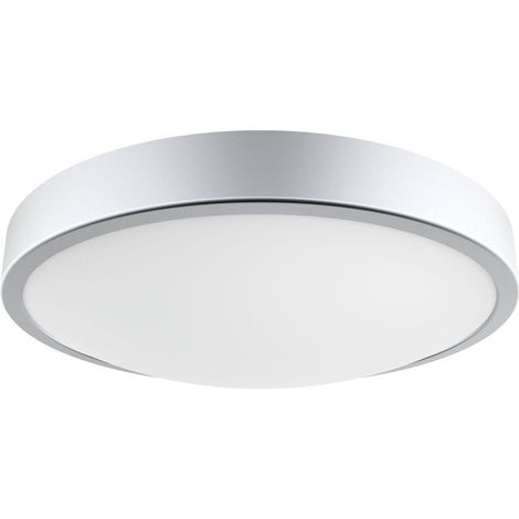 C4 CCT Plaf. / Appl. Mur IP44 LED intég. 10W CCT 3000-4000K 900lm gris ARIC 50435 (1/4)