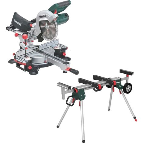 KAPPSÄGE KGS 216 M 1500 W ZUGF + MASCHINENSTÄNDER KSU 251 METABO (1/5)