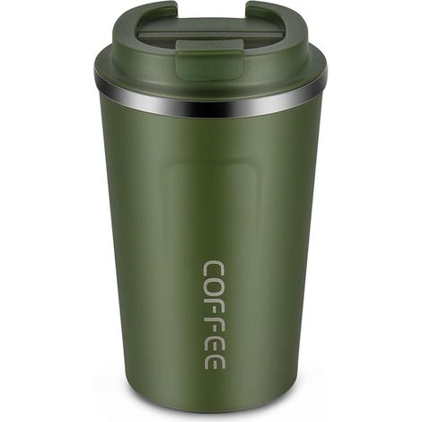 Mug isotherme de voyage en acier inoxydable 510 ml/380 ml avec fermeture sous vide (1/5)