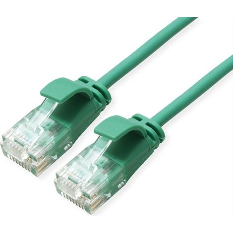 Roline 21.15.3935 RJ45 Câble réseau, câble patch CAT 6a U/UTP 2.00 m vert 1 pc(s) S380022 (1/3)