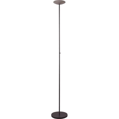 Lampadaire de conception Scala noir avec nickel Ø 20cm - 1191-81-37 (1/3)