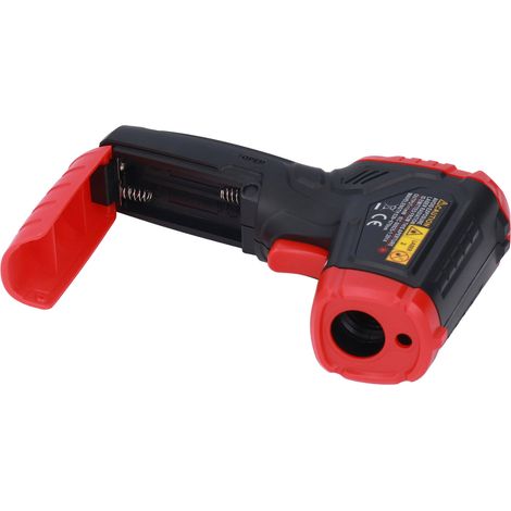 Thermomètre infrarouge sans contact haute précision HT641A pour industrie -50℃ à 400℃ ABS pile AAA x2 (1/5)