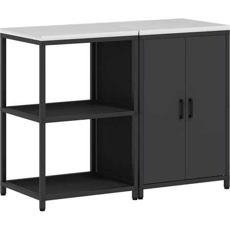 Maison Exclusive - Juego de Almacenamiento de Cocina HATTEM 2 pcs