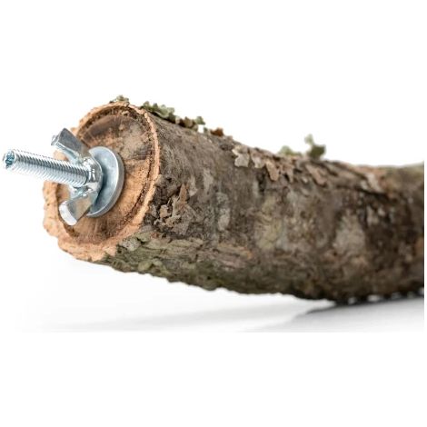 Perchoir en liège naturel BioPoles pour perroquets (1/2)