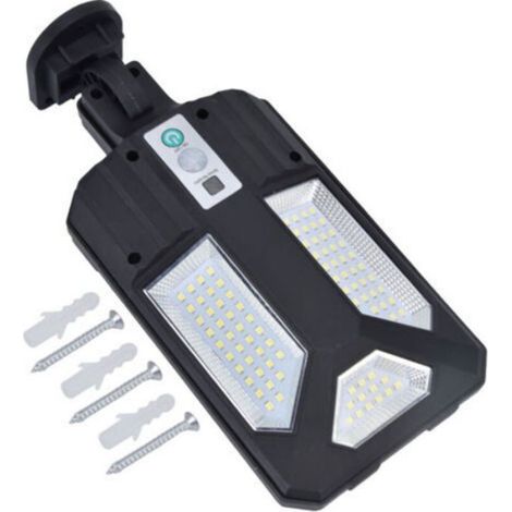 Applique murale solaire IP65 étanche 87LED 2400MAH batterie 3000LM capteur de mouvement lampe pour chemin jardin (1/4)