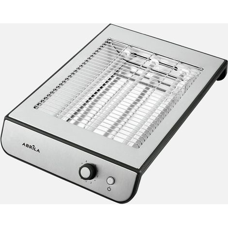 Grille-pain horizontal Serpis noir/chrome 900W 3 tubes quartz (1/2)
