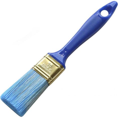 Nespoli Rostschutz-Flachpinsel 30 mm, blau Malerpinsel