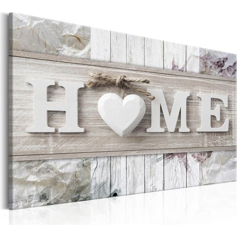 Tableau Imprimé "Home : Spring House" 60 x 90 cm (1/2)