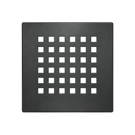 Griglia inox per piatti doccia in eco-stone antracite antracite BARBOTTINA