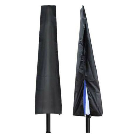 Couverture de Parasol, Housse de Parasol Double Couche Imperméable Anti-UV Robuste en Tissu Oxford 210D Housse Protection pour Parasol avec Fermeture à glissière (190X30X50cm)，