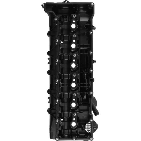 Tapa de válvulas, aluminio, 54 x 36 x 8 cm, compatible con motor diésel N57, incluye junta de tapa de válvulas, diseñada para motores diésel de 3.0L. (1/5)