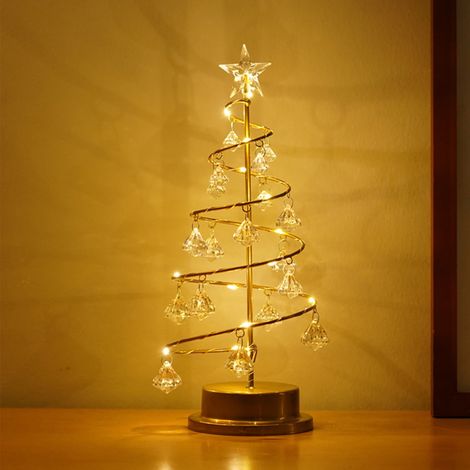 Étoile LED - Décoration Arbre De Noël - Lampe De Table Nocturne - Ornement Festif - 1 Pièce (1/5)
