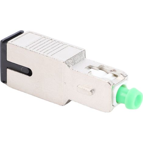 Adaptateur hybride fibre optique SCAPC mâle vers SCUPC femelle SM 9/125 coupleur pour baie de brassage réseau de communication (1/5)