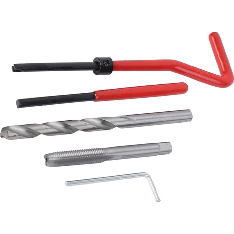 Kit de réparation filetage, jeu d'inserts, outil M7 avec clé rupture (1/5)