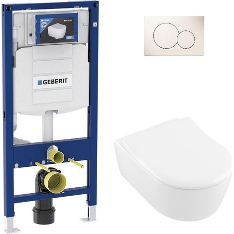 Pack Bati support Geberit et Combi-Pack V&B Avento WC suspendu (1/5)