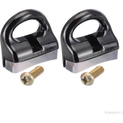 2 pièces poignées courtes accessoire de cuisine poignées de pot d\'oreille pour casserole à pression (1/4)