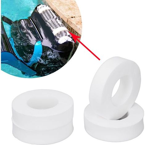 Nettoyage Piscine Kit Roues Compatible Dolphin M200 M400 M500 6101611-4R 4 Pièces (1/5)