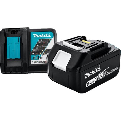 Batterie de perceuse rechargeable, 18V, capacité de 6,0Ah, 6Ah X1 DC18RC Rapide c (1/2)