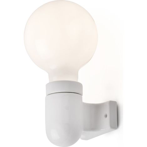Sera Lampada Da Parete Bianca 1L E27 Marca Faro (1/2)