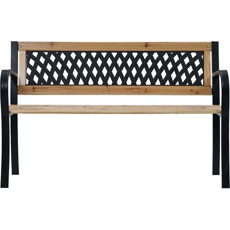 Maison Exclusive - Panchina da Giardino 120 cm in Legno (1/5)