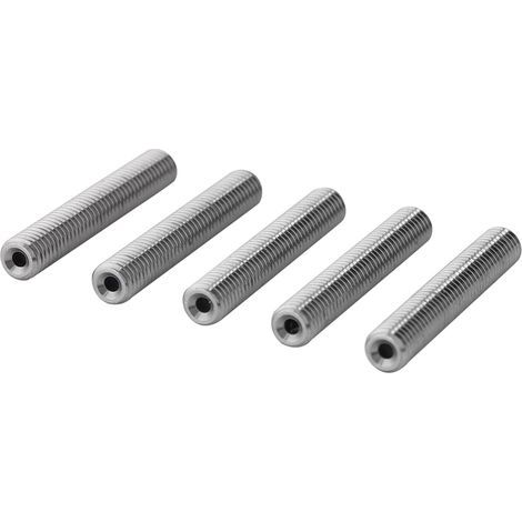 M6-Düse für PTFE-Schlauch, Extruderzubehör für MK8 3D-Drucker, 1,75 mm Durchmesser (M6 x 40 mm) (1/5)