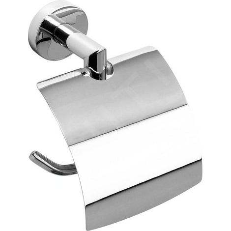 Dérouleur toilettes WC avec couvercle OMEGA laiton chromé 13,5x18x9 cm (1/4)