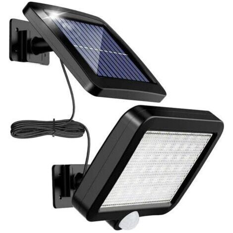 Lumière solaire extérieure promotionnelle avec 56 capteurs de mouvement LED, lampe de jardin solaire étanche IP65 (1/5)