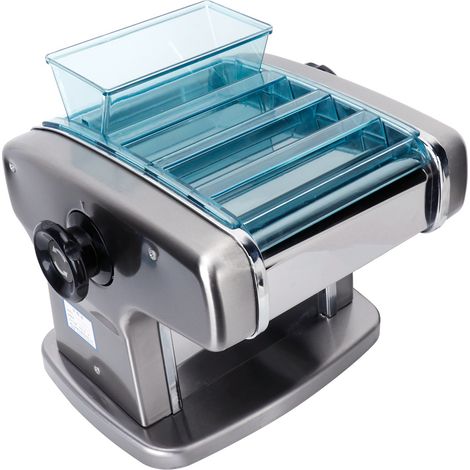 Rouleau à nouilles électrique 3 lames, machine à pâtes automatique pour raviolis, pâtisserie maison, 220V UE (1/5)