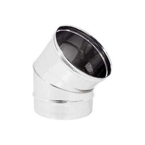 Curva 45° TIG acero inoxidable AISI 304 80 mm