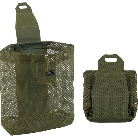 Sac poubelle pliable à cordon, sac à outils Molle, sac à outils pour ceinture, gilet, sac à dos, activités de plein air (1/5)