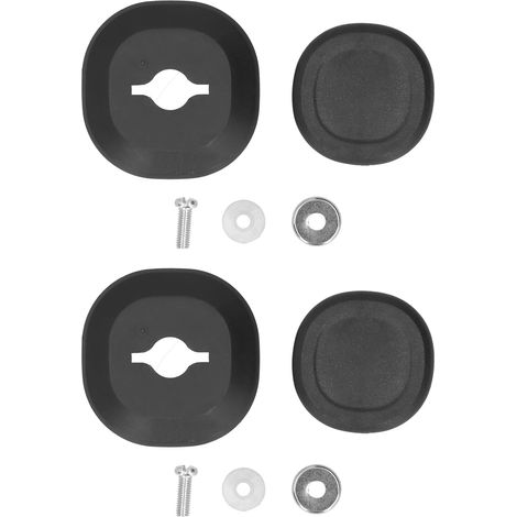 Lot de 2 boutons de couvercle de casserole de rechange avec poignée de maintien et vis, accessoires pour ustensiles de cuisine (1/5)