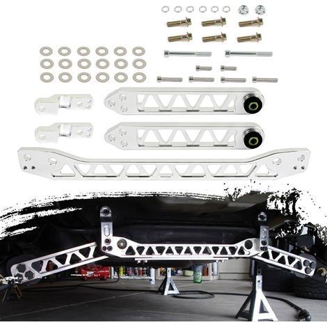 Kit de modification de châssis automobile compatible avec les bras de suspension des Honda Civic DX ES LX EX0 (2001-2005). (1/5)