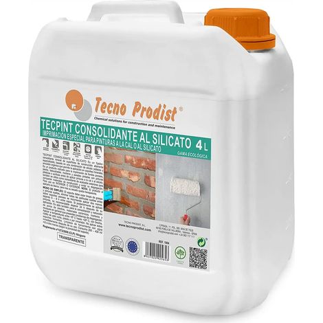 Consolidant silicate Tecno Prodist Tecpint - Fixateur pour murs en pierre et en brique