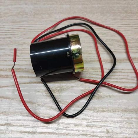 A positive-control horse hoof sound reminder device for electric vehicles and motorcycles, with an audible alert (not a flasher). (1/5)