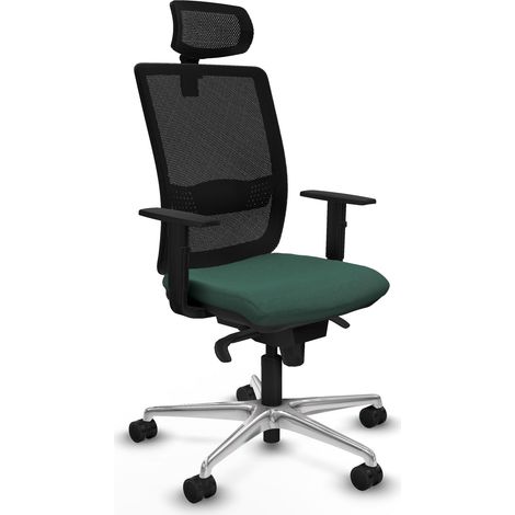Bürostuhl piqueras y crespo Haches schwarz Schaumstoff hoher Dichte (1/2)