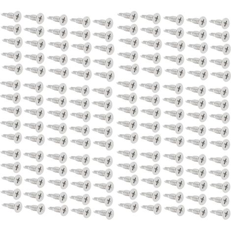 150 vis autoperceuses en acier inoxydable 304, tête fraisée cruciforme M4.2-18, pour applications industrielles (1/5)