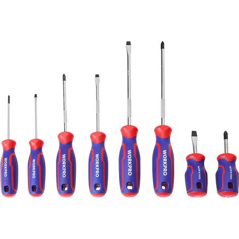 Jeu De 8 Tournevis Workpro (1/2)