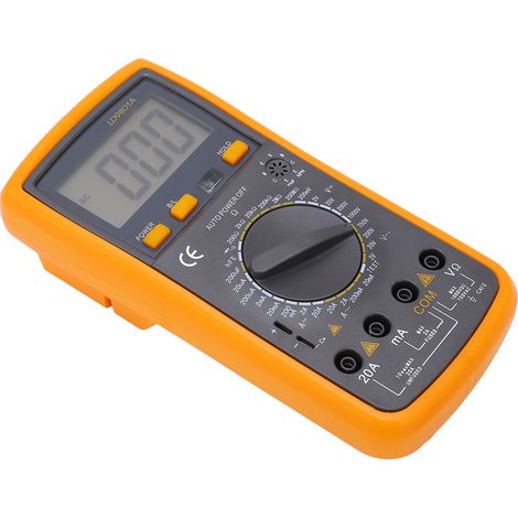 LD9801A Digitalmultimeter, Multimeter mit digitaler Anzeige, Kapazitätstester, Werkzeug für die Reparatur von Haushaltsgeräten, professionelles Handmessgerät für Elektriker (1/5)