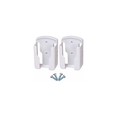 Support mural pour télécommande – Boîte de rangement pour télécommandes jusqu'à 64mm – Pack de 2 – Matériau ABS durable (1/5)