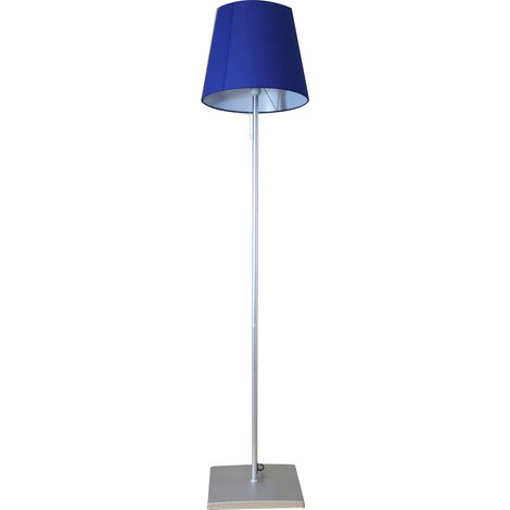 Lampadaire Ambiance Lumi Led Abat-Jour Bleu (1/3)