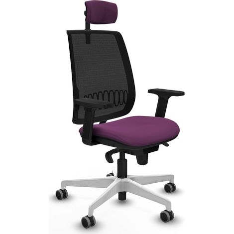 Sedia da ufficio piqueras y crespo Alares nero viola confortevole (1/2)