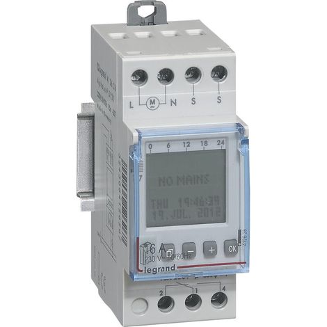 Legrand 412626 Dämmerungsschalter - Programmierbar - Mit Fotozelle