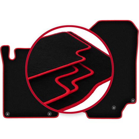 Alfombrillas CARLUX-RED para Mercedes SL R129 500 SL (1989-2001) (1/5)