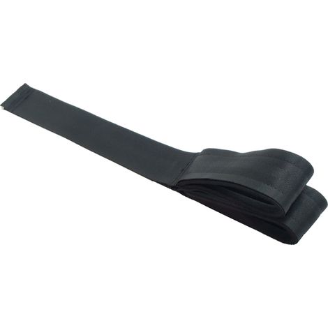 Corde à triceps noire polyvalente, prise en main confortable, sangles de traction pour triceps haute résistance, robustes et durables pour le fitness (1/4)