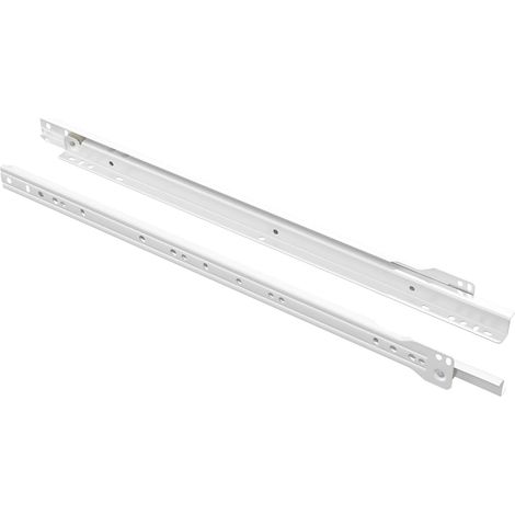 Deslizador de cajón 2 pcs 450 mm Acero vidaXL